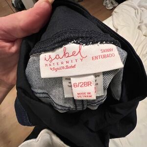 Isabel Maternity by Ingrid & Isabel Skinny Jeans - Dark Blue